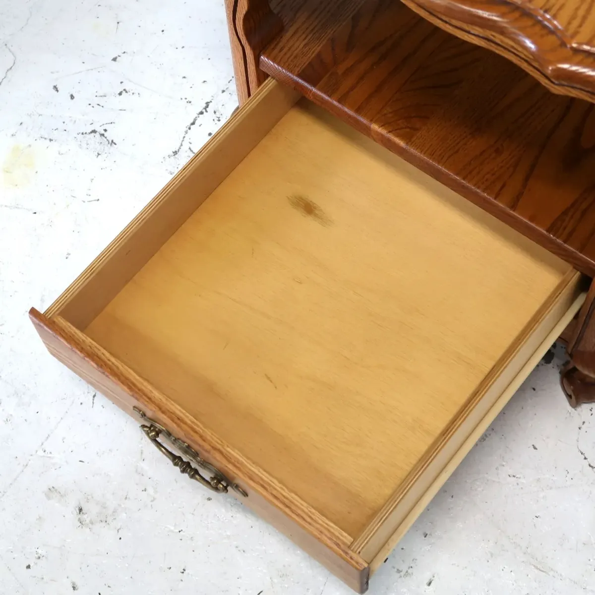 アンティーク サイドテーブル オーク