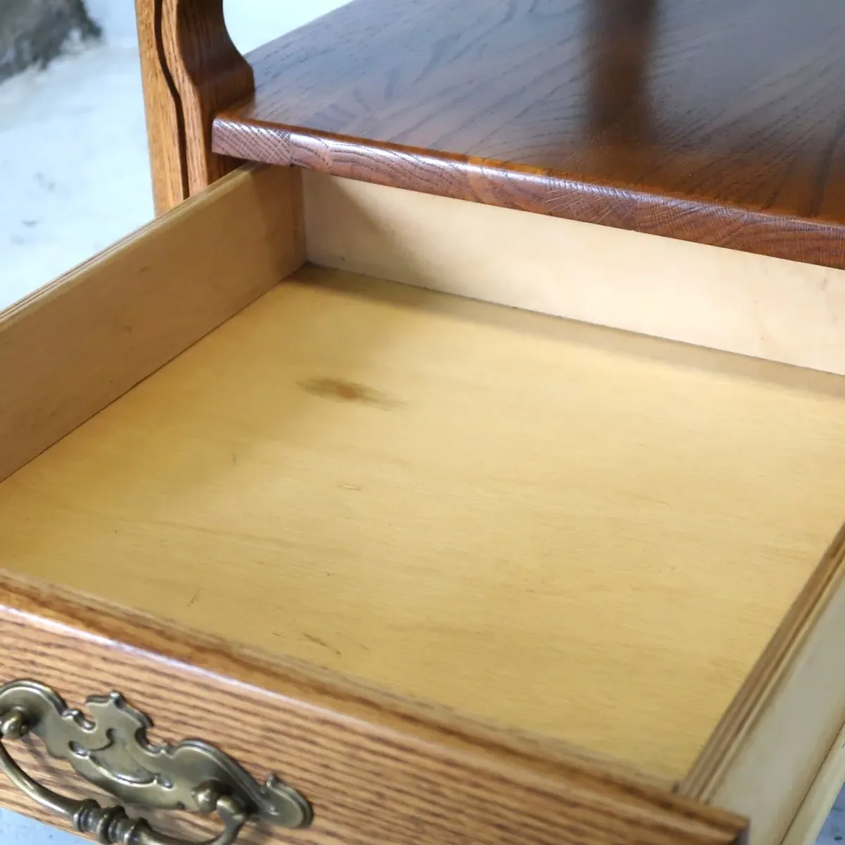 アンティーク サイドテーブル オーク