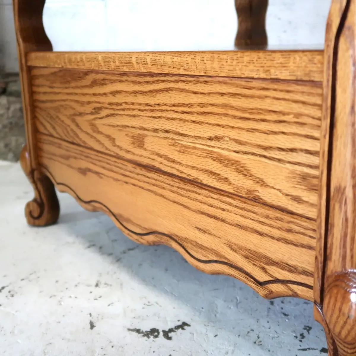 アンティーク サイドテーブル オーク