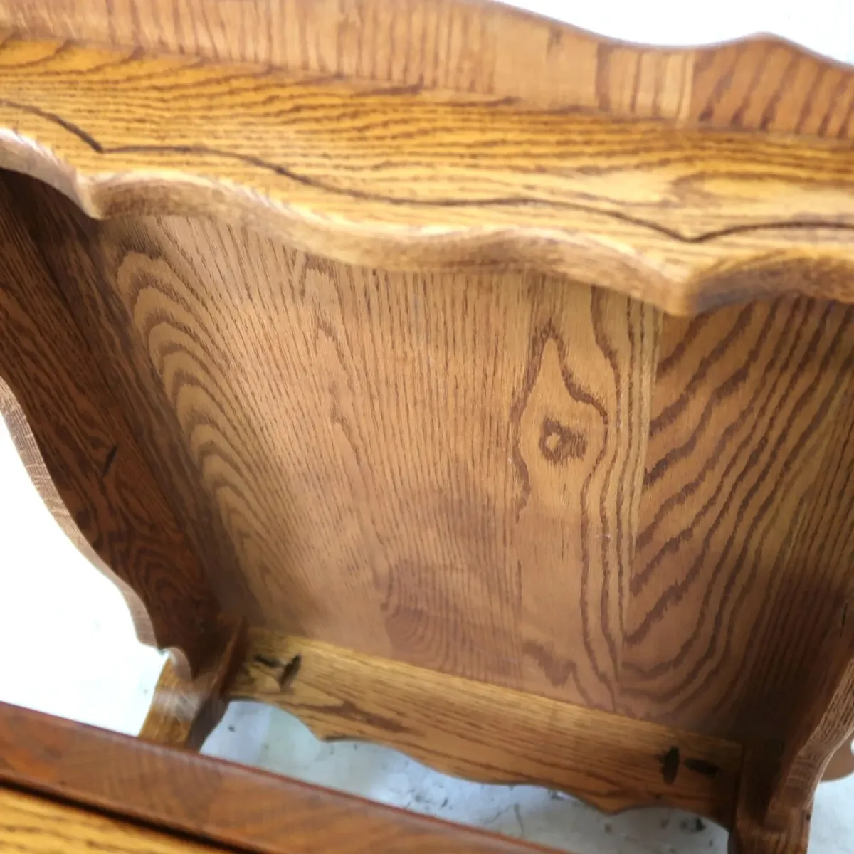 アンティーク サイドテーブル オーク