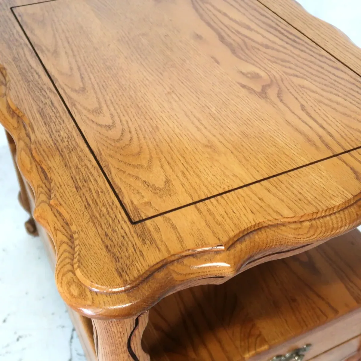 アンティーク サイドテーブル オーク