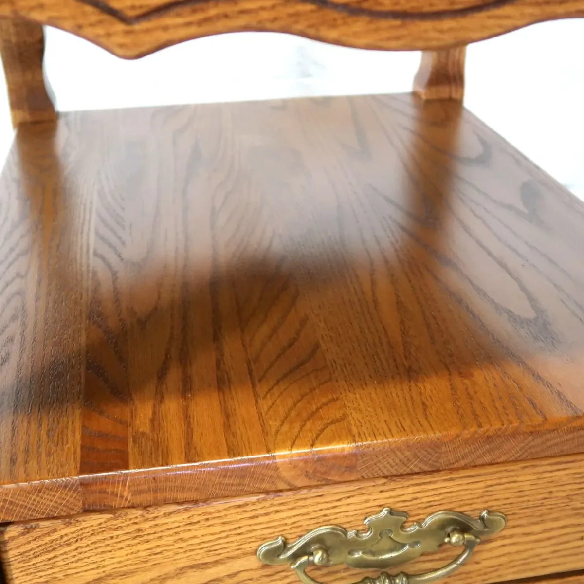 アンティーク サイドテーブル オーク