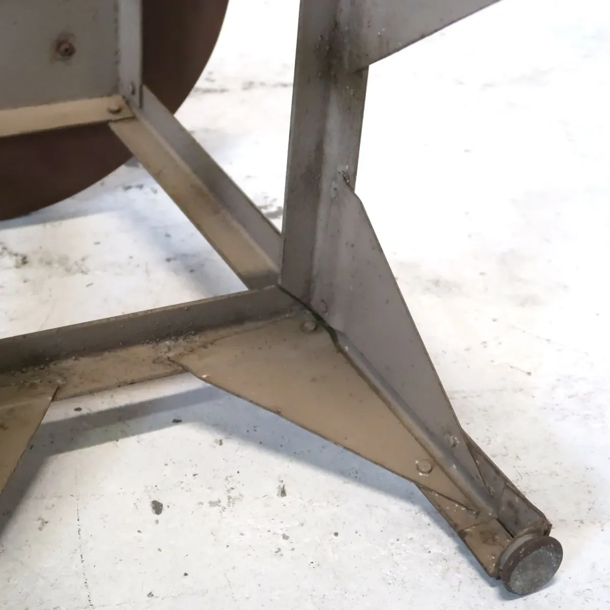 ビンテージ ウッド×アイアン スツール