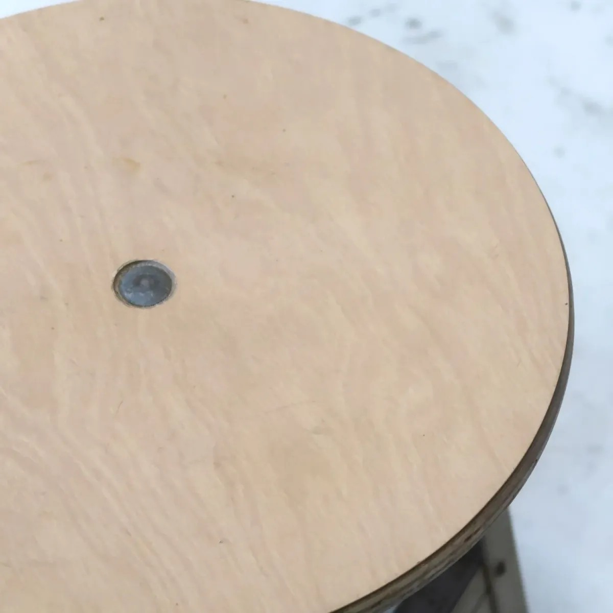 ビンテージ ウッド×アイアン スツール