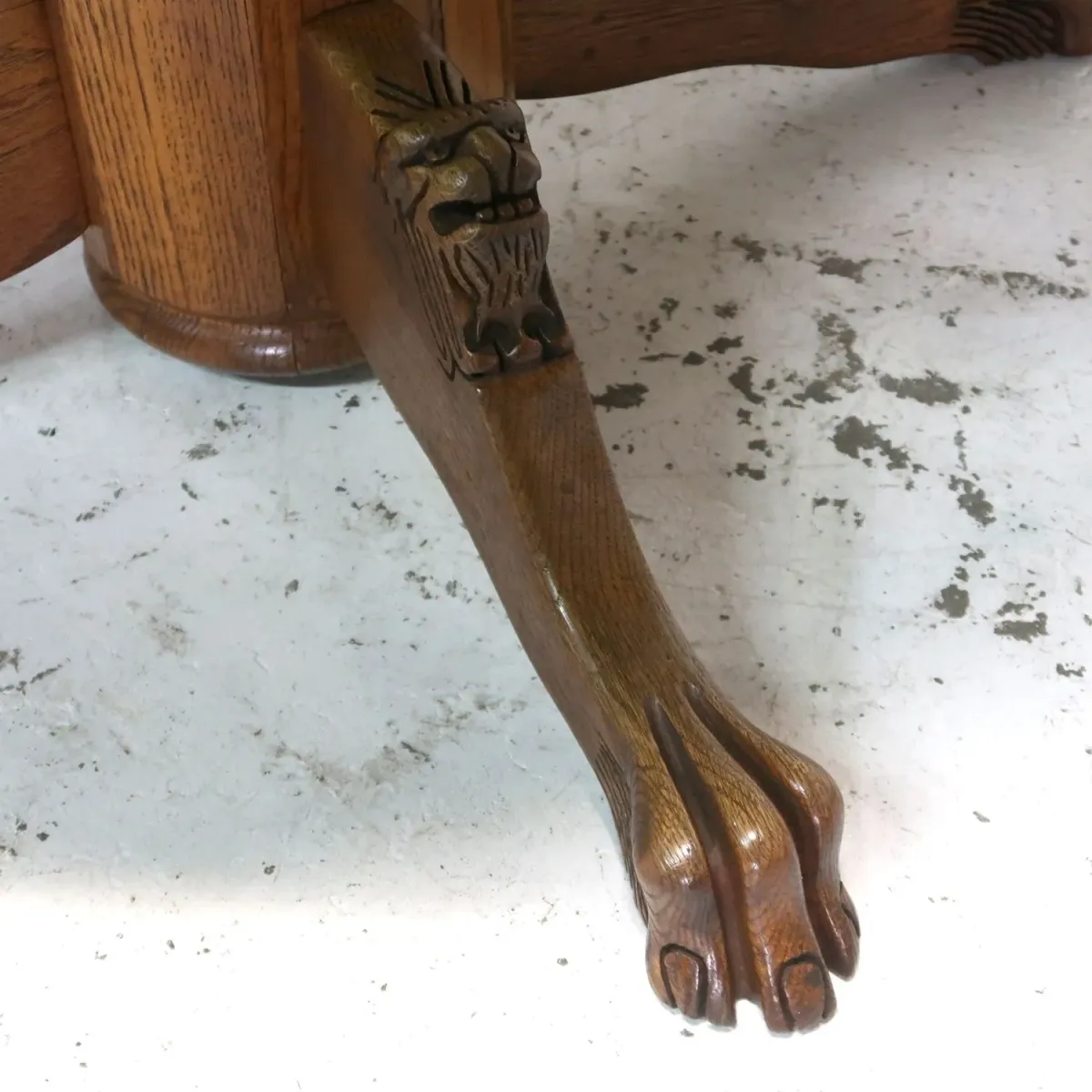 アンティーク ダイニングテーブル オーク