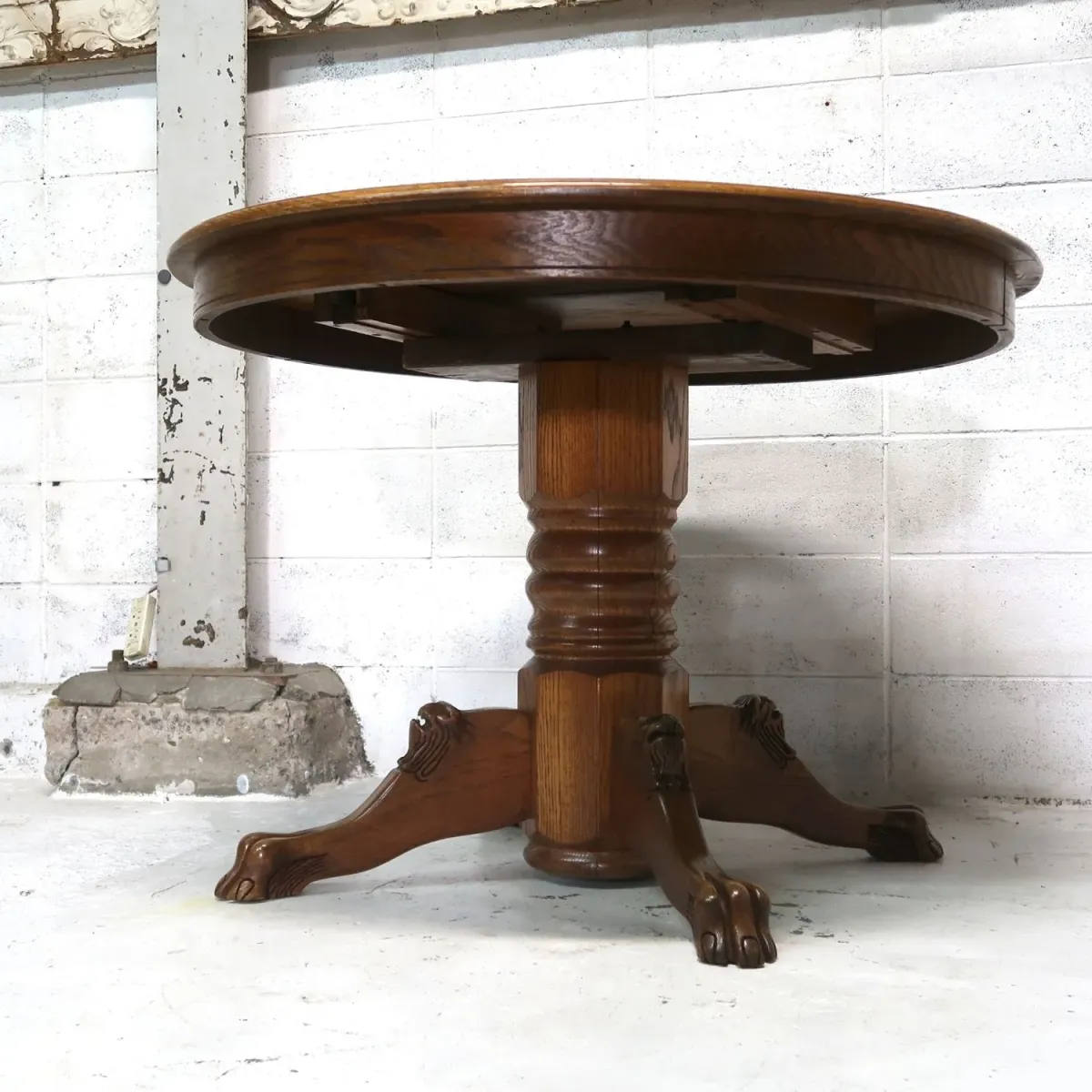 アンティーク ダイニングテーブル オーク