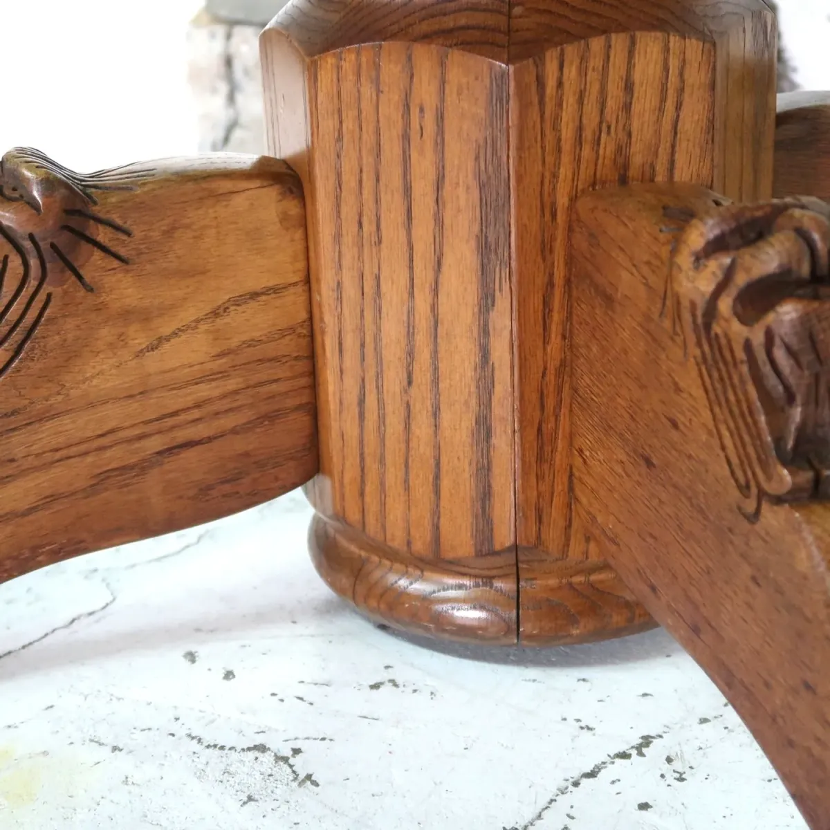 アンティーク ダイニングテーブル オーク