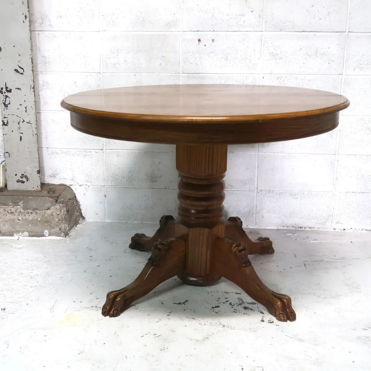 アンティーク ダイニングテーブル オーク