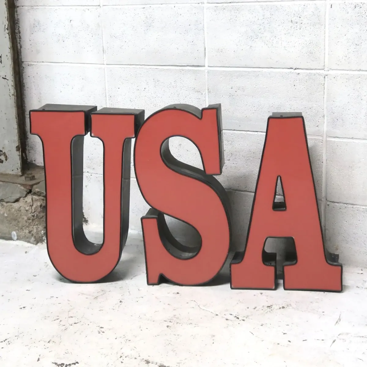 ビンテージ レターサイン S