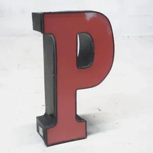 ビンテージ レターサイン P