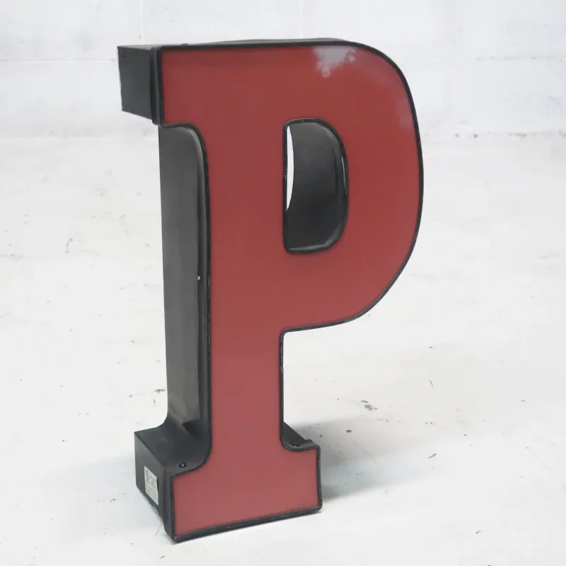 ビンテージ レターサイン P