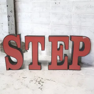 ビンテージ レターサイン P