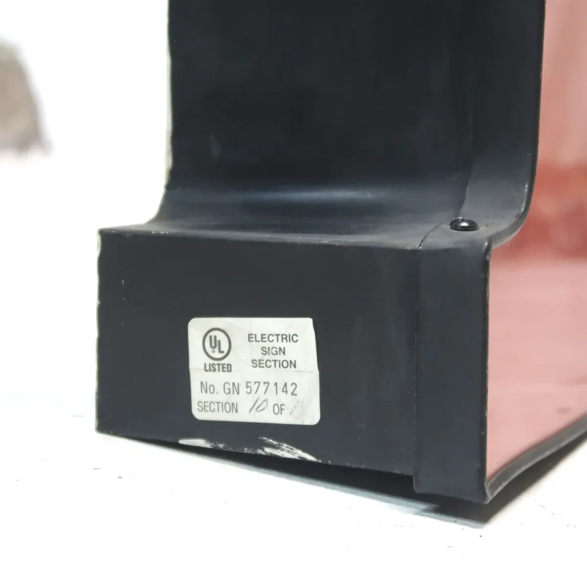 ビンテージ レターサイン P