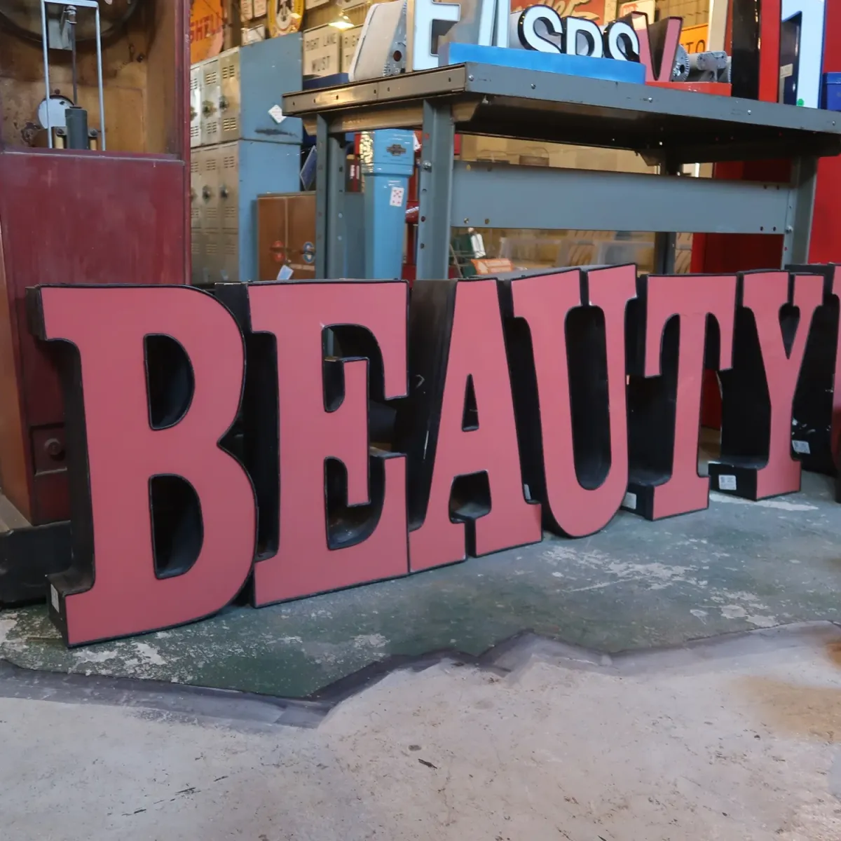 ビンテージ レターサイン Y