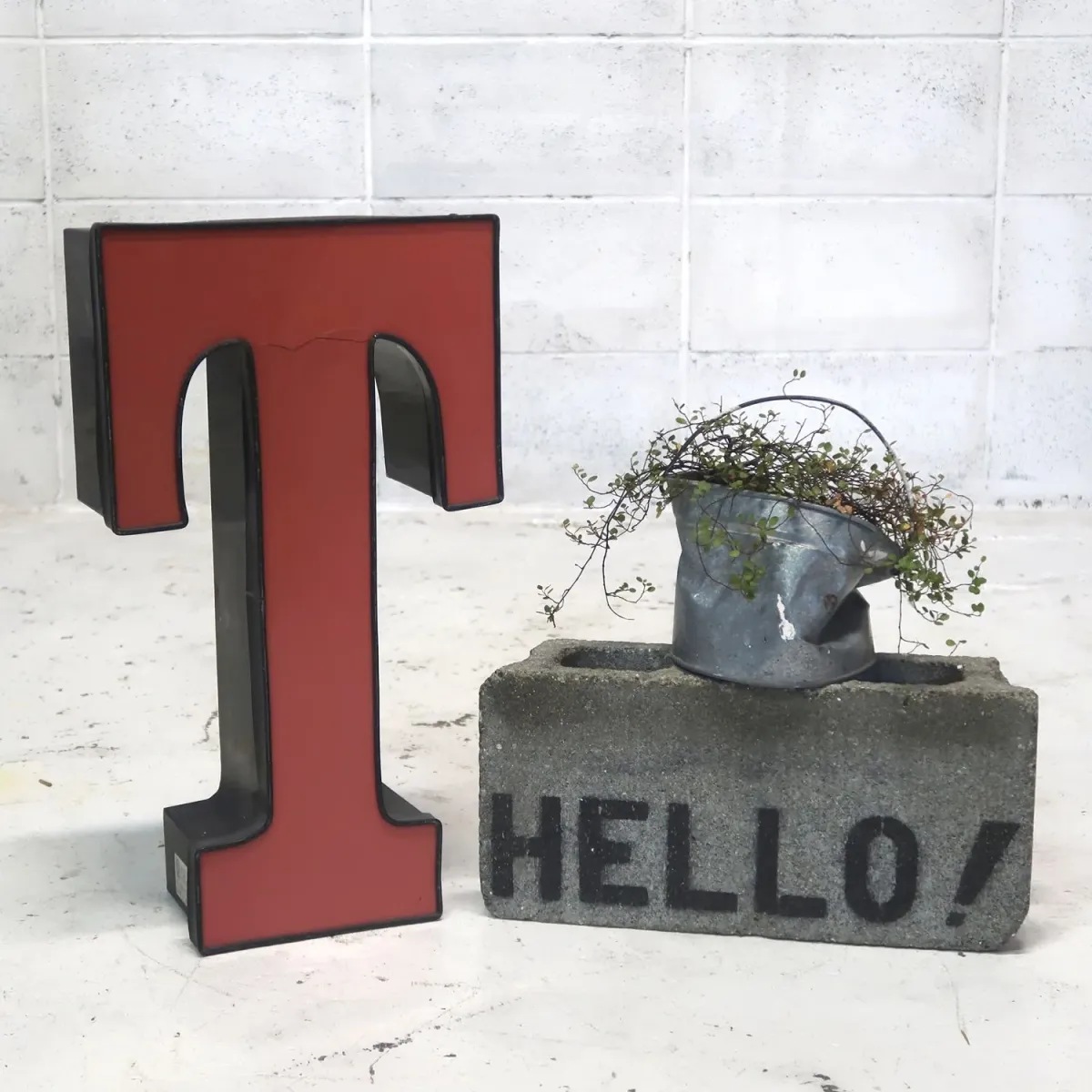 ビンテージ レターサイン T