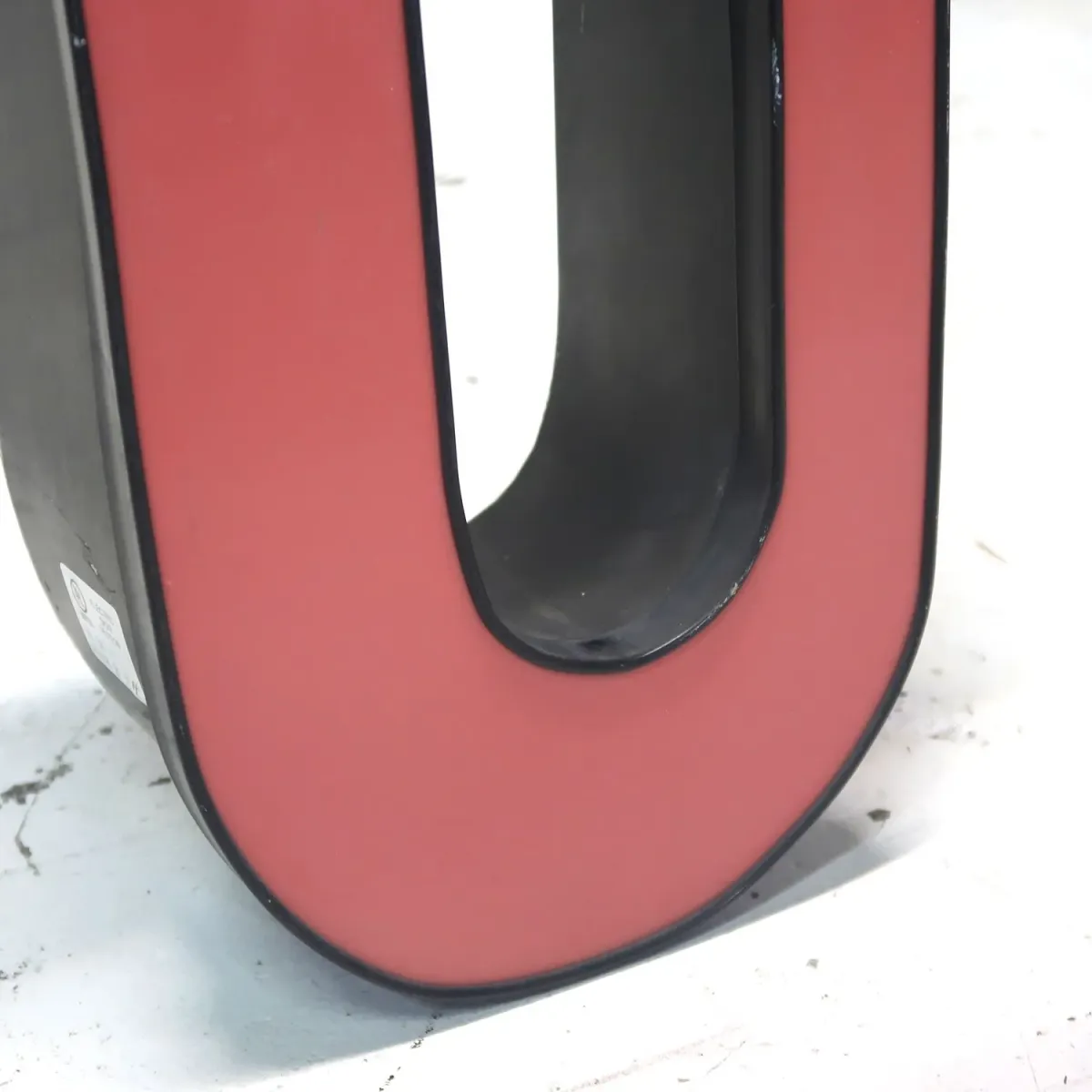 ビンテージ レターサイン U