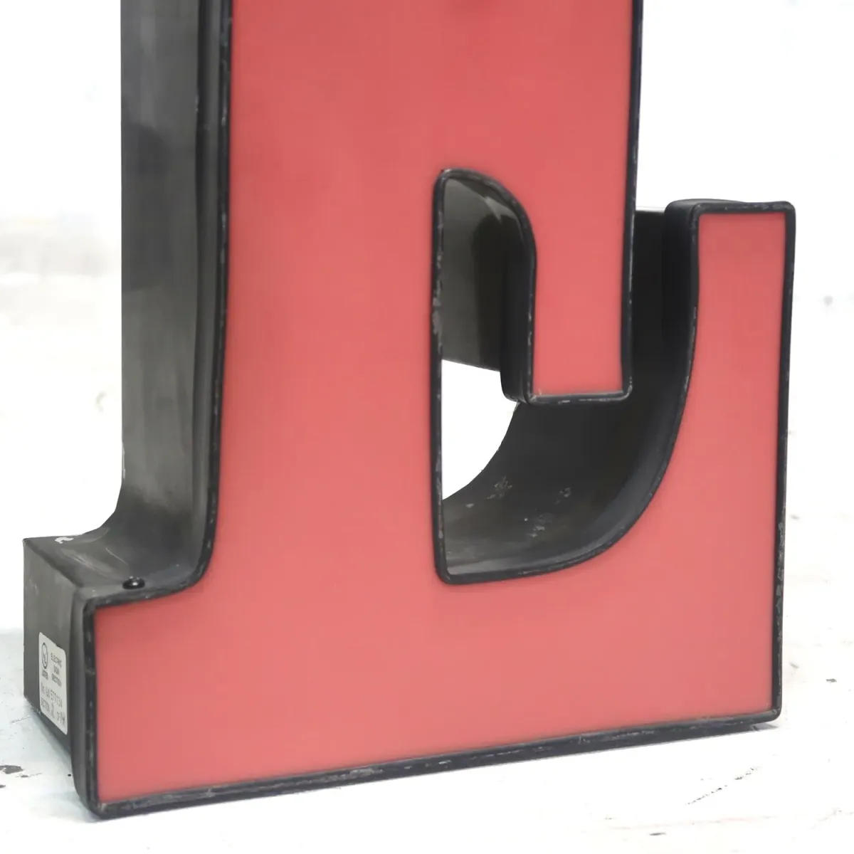 ビンテージ レターサイン E