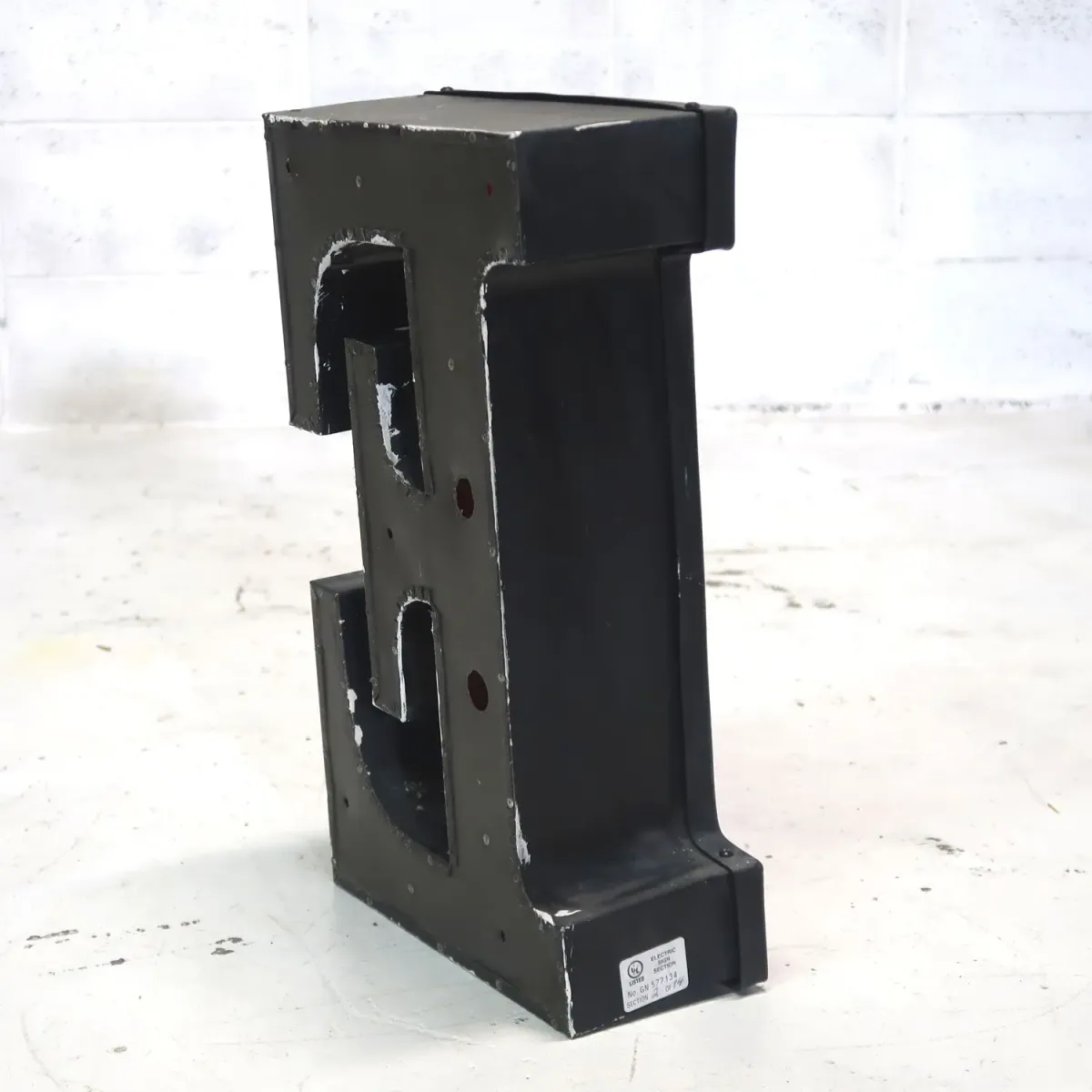 ビンテージ レターサイン E