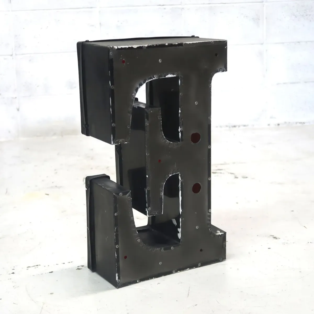 ビンテージ レターサイン E