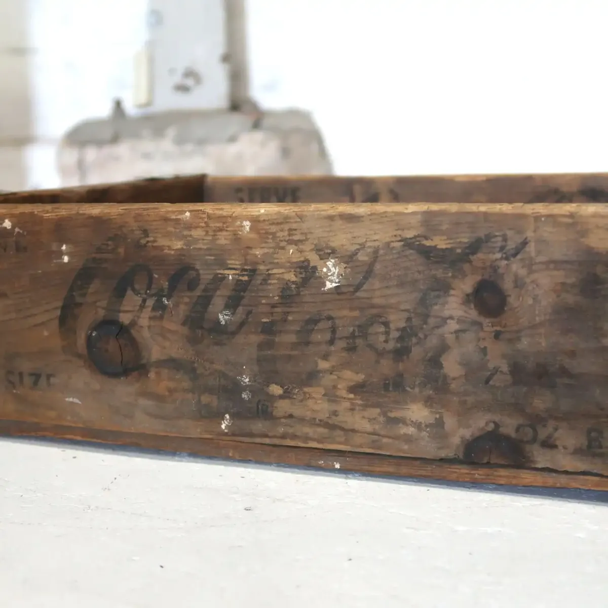 コカコーラ ビンテージ ウッドボックス