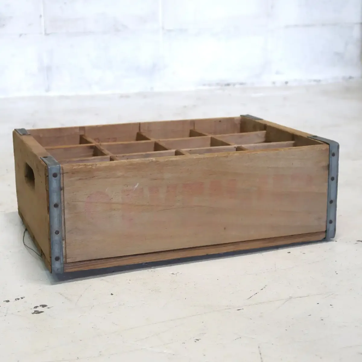 7up ビンテージ ウッドボックス