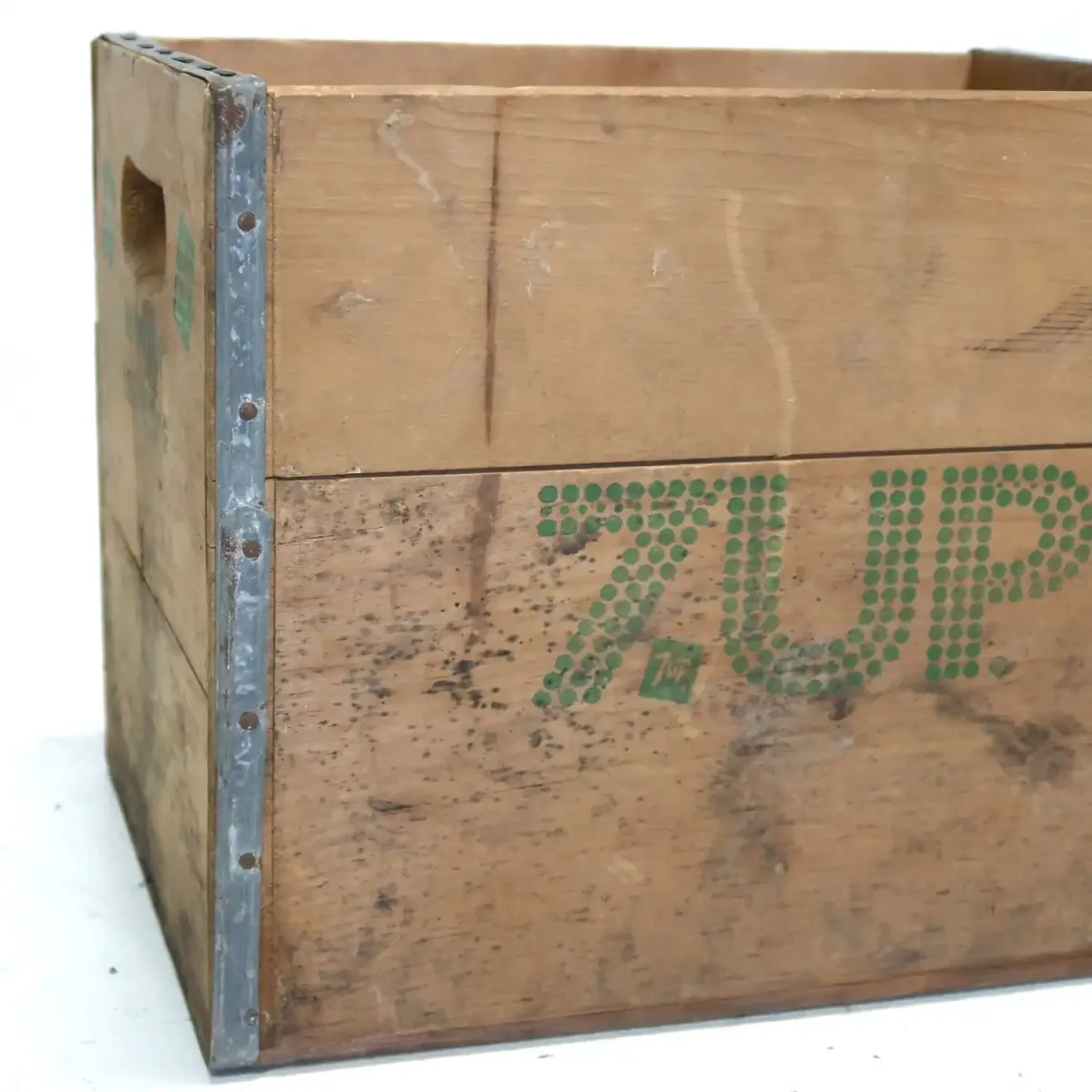 7up ビンテージ ウッドボックス