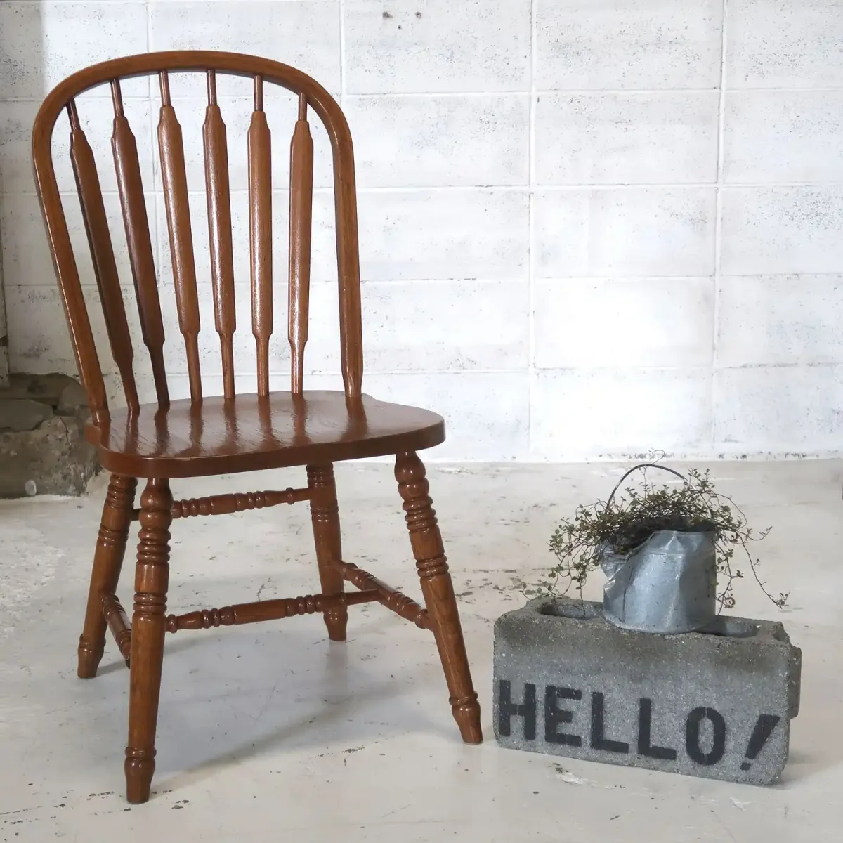アンティーク ウッド ウィンザーチェア