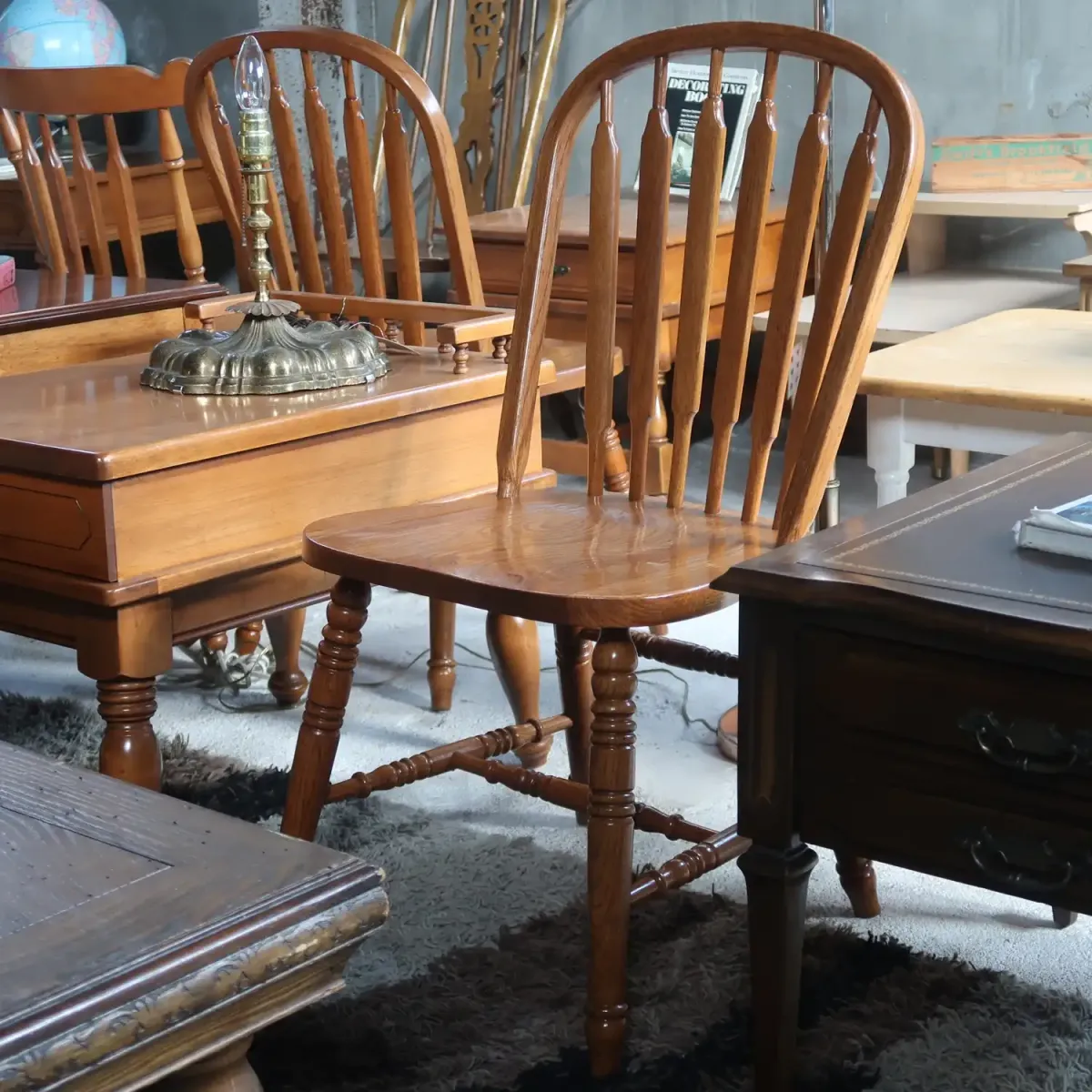 アンティーク ウッド ウィンザーチェア