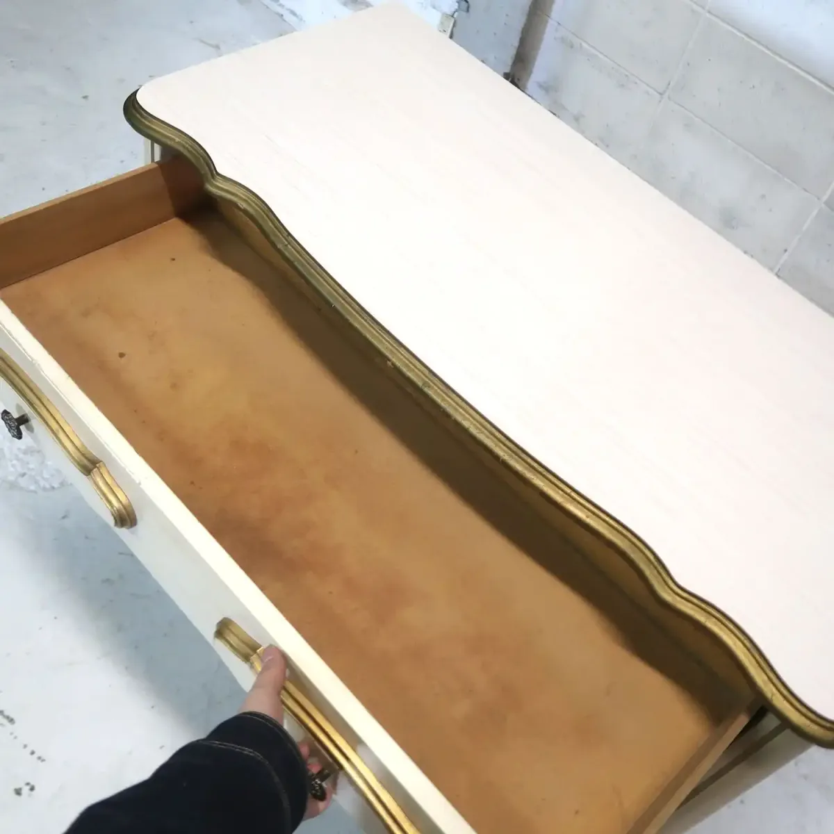 Bonnet アンティーク ウッドチェスト