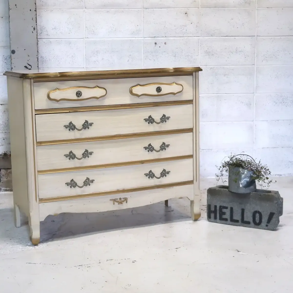 Bonnet アンティーク ウッドチェスト