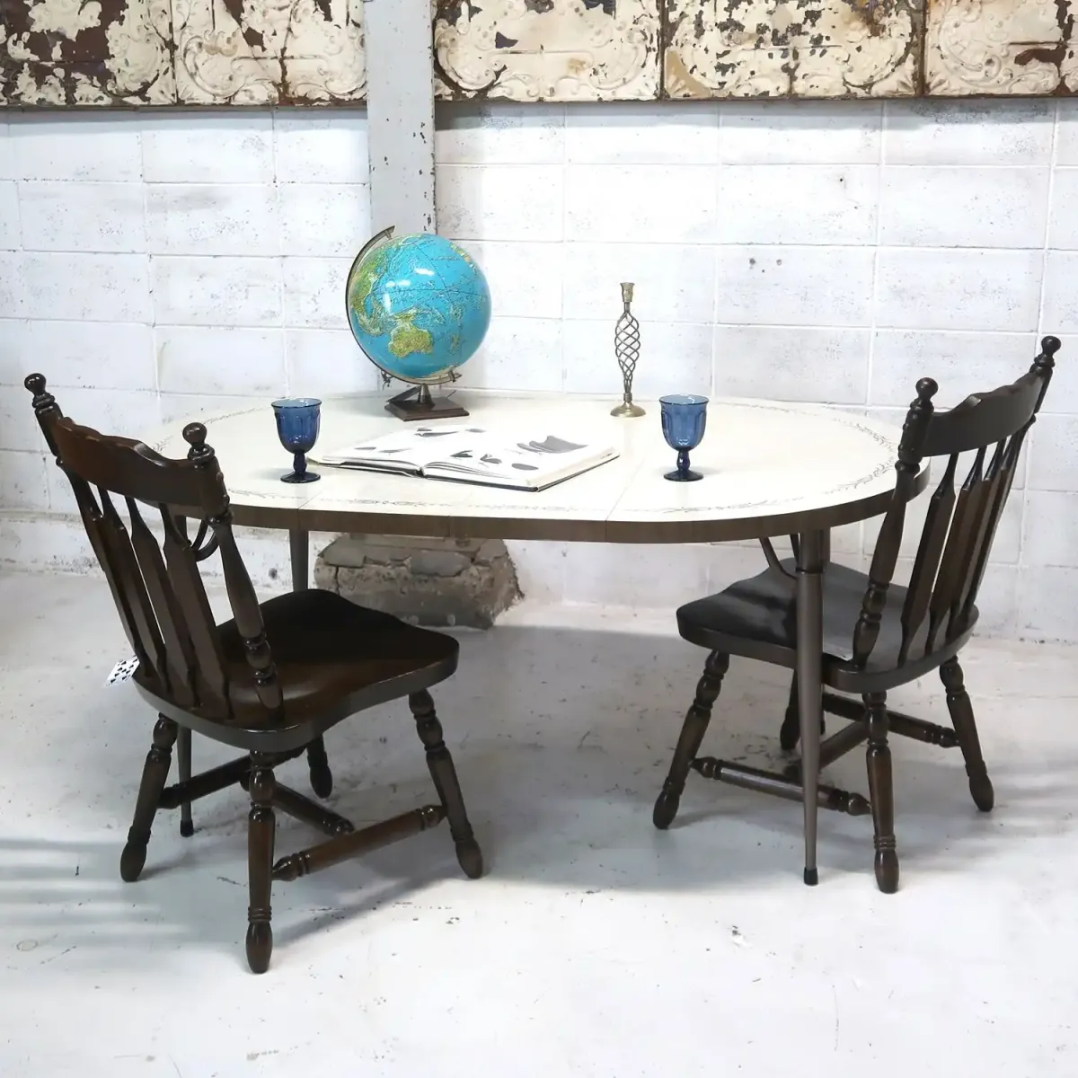 アンティーク エクステンション ダイニングテーブル