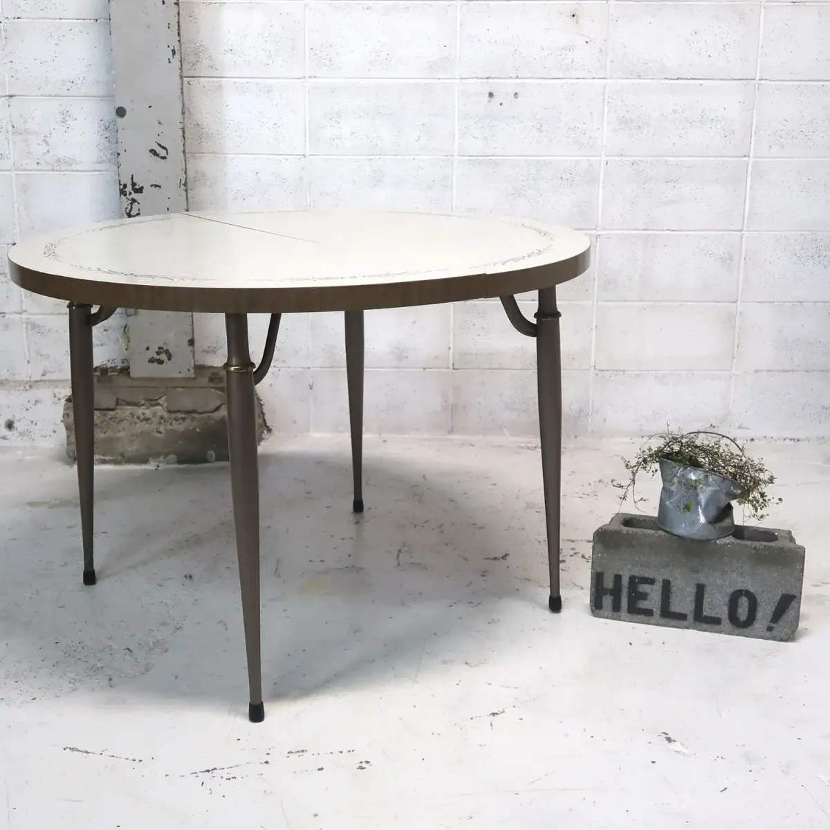 アンティーク エクステンション ダイニングテーブル