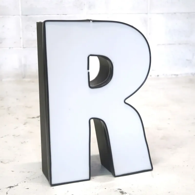 ビンテージ レターサイン R