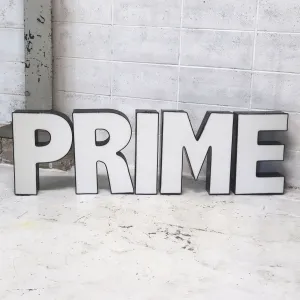 ビンテージ レターサイン R