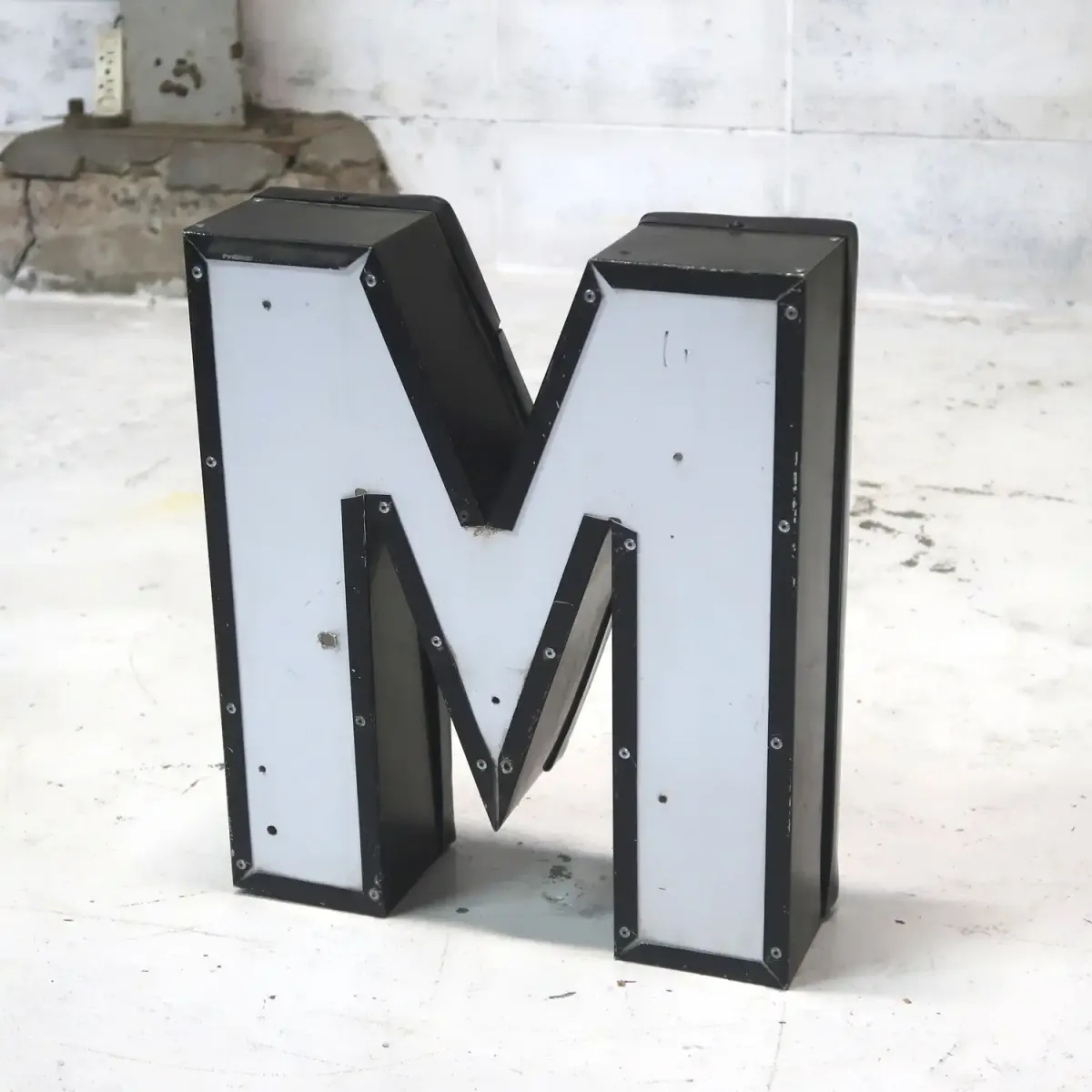 ビンテージ レターサイン M