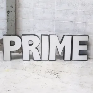 ビンテージ レターサイン E