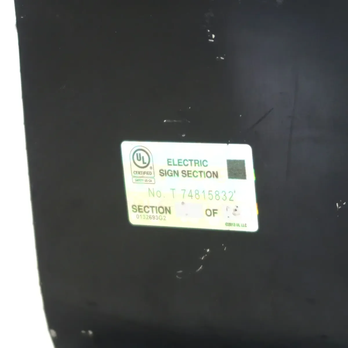 ビンテージ レターサイン R