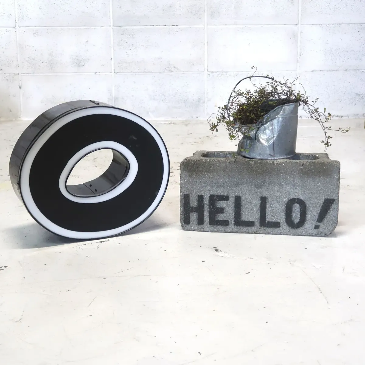 ビンテージ レターサイン O