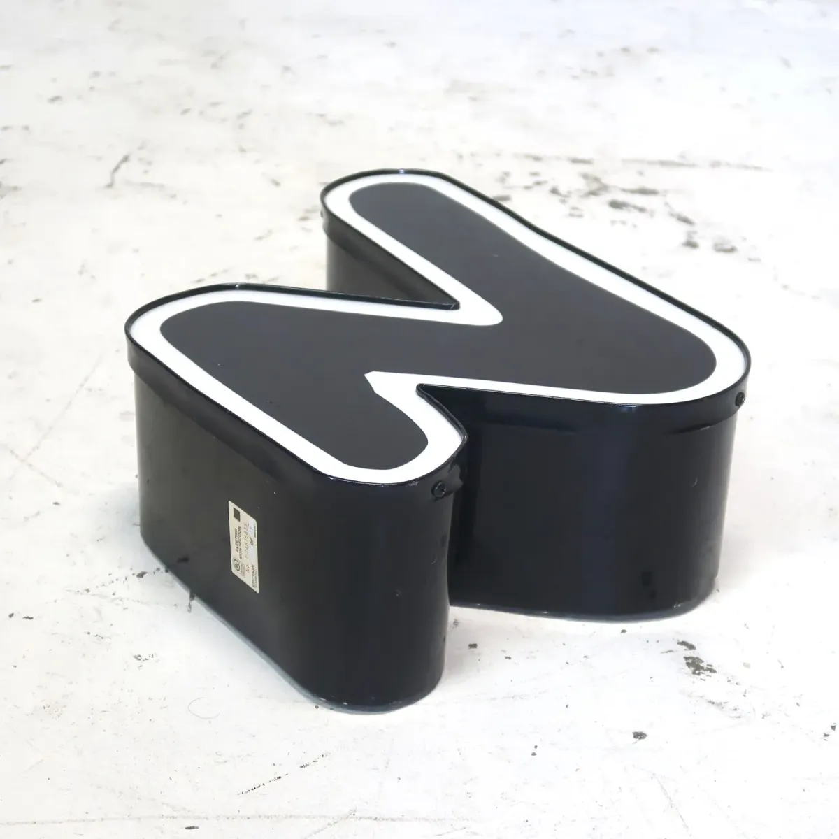 ビンテージ レターサイン N