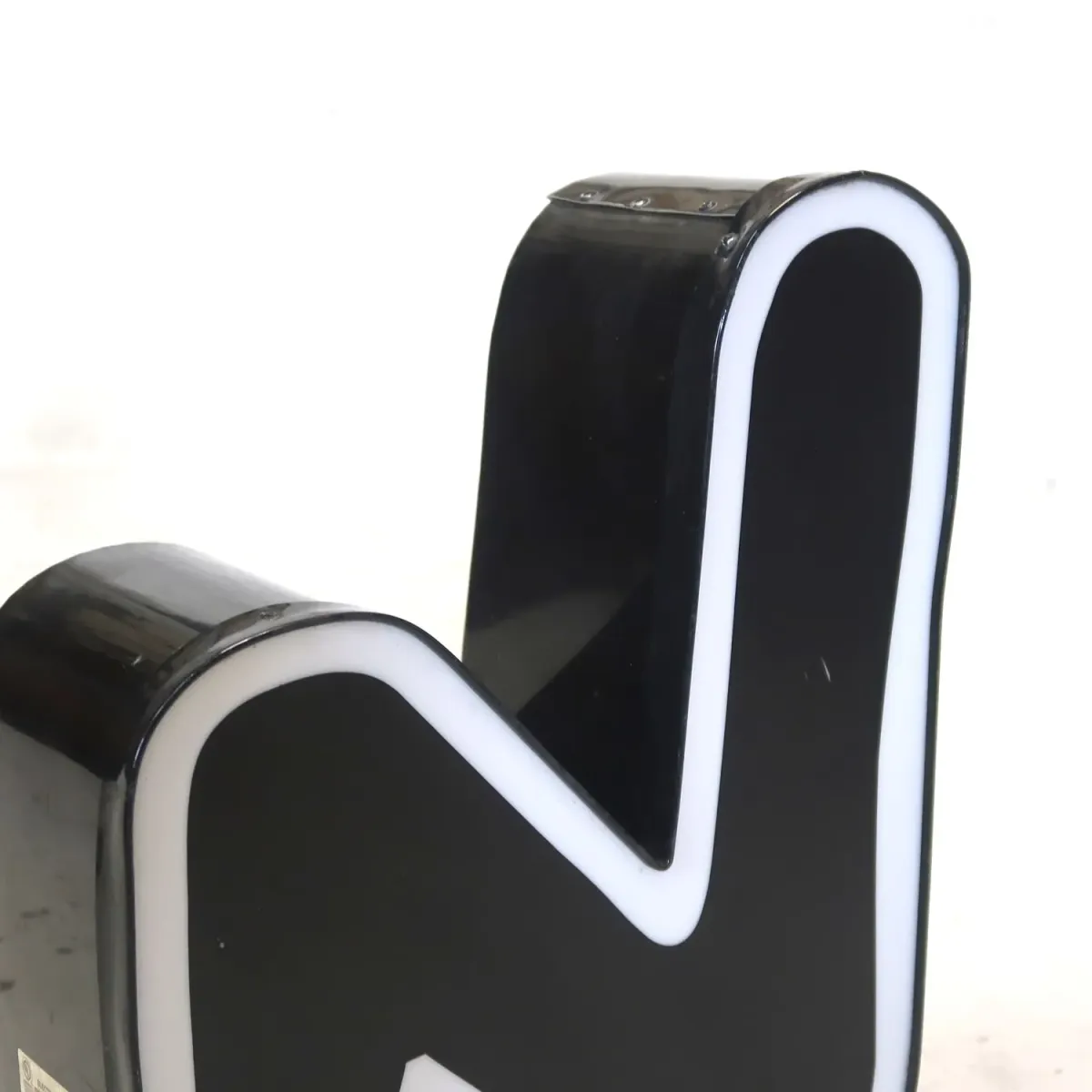 ビンテージ レターサイン N