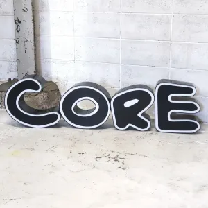 ビンテージ レターサイン E