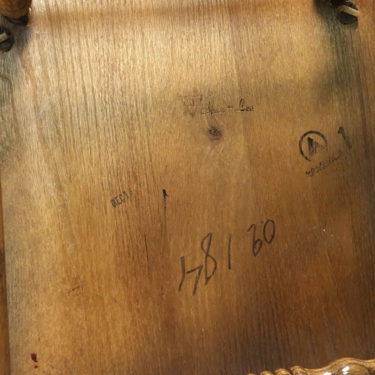 アンティーク ハイバックチェア オーク