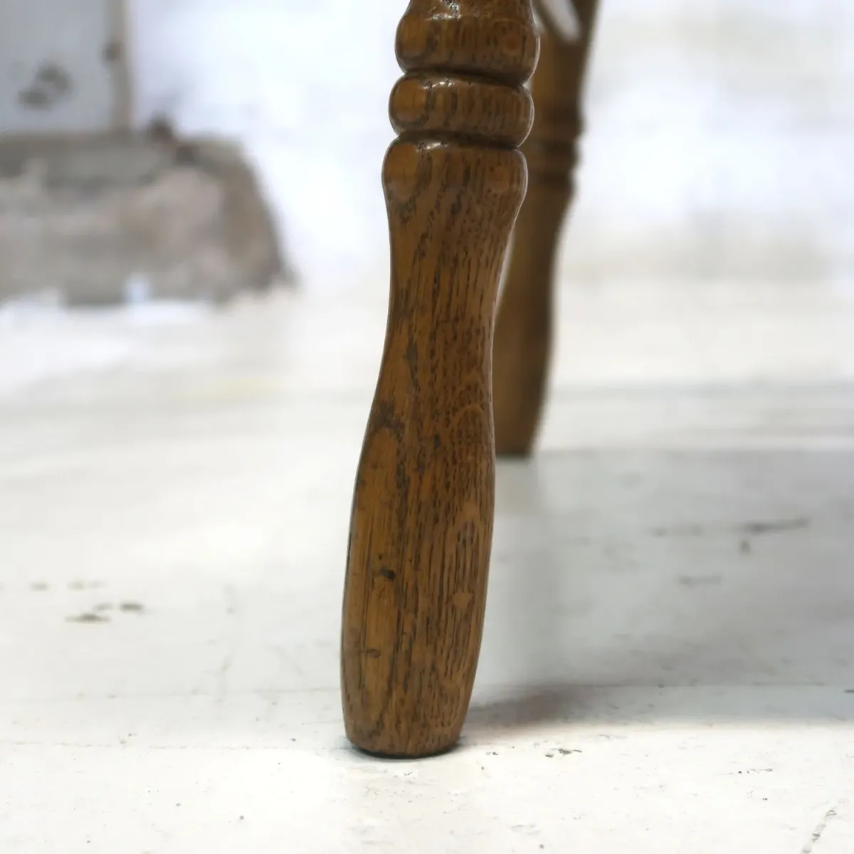 アンティーク ハイバックチェア オーク