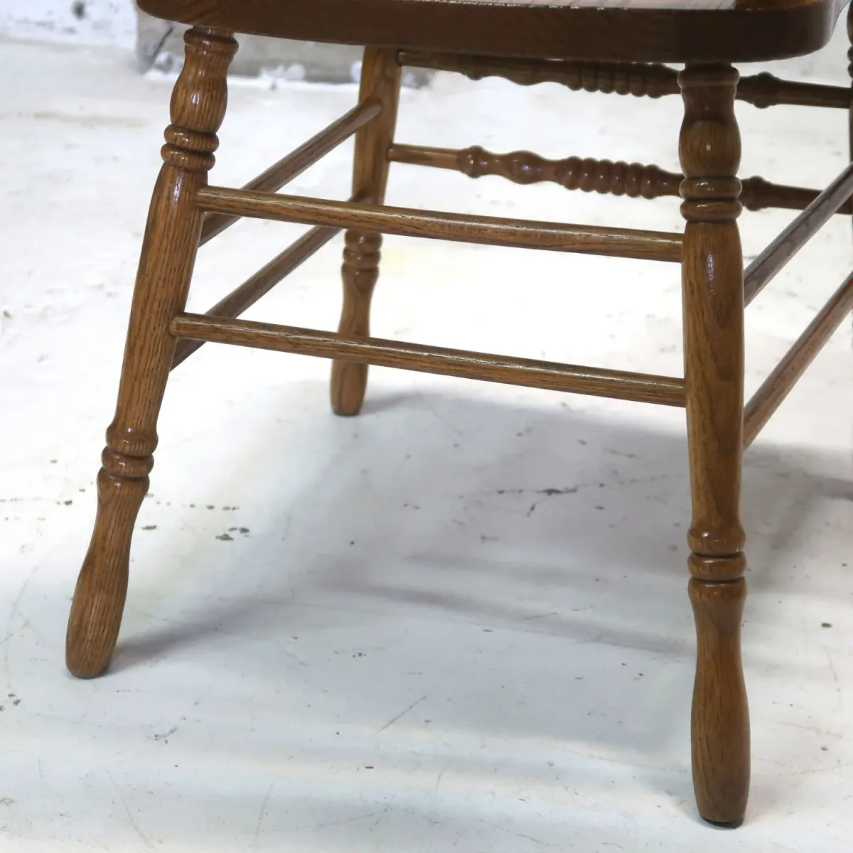 アンティーク ハイバックチェア オーク