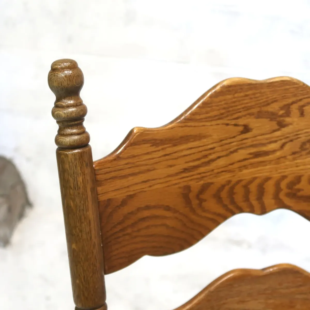 アンティーク ハイバックチェア オーク