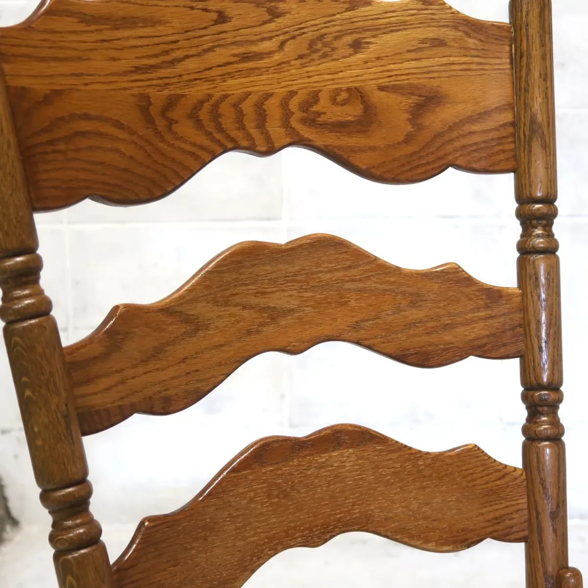 アンティーク ハイバックチェア オーク