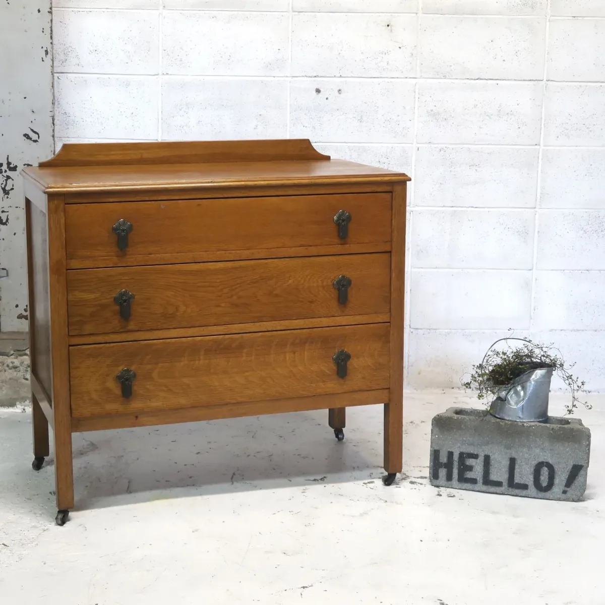 アンティーク ウッドチェスト