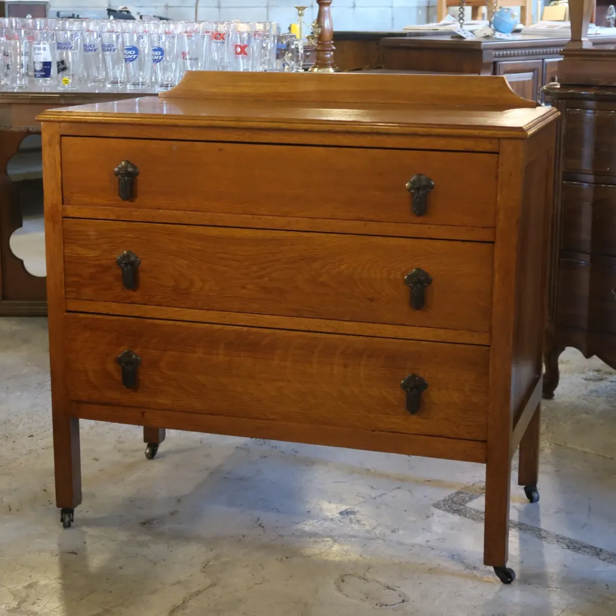 アンティーク ウッドチェスト