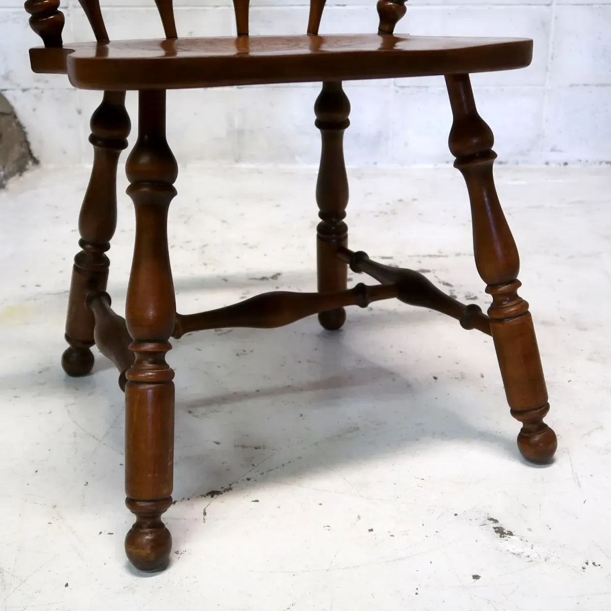 Ethan Allen アンティーク ウッド キャプテンチェア