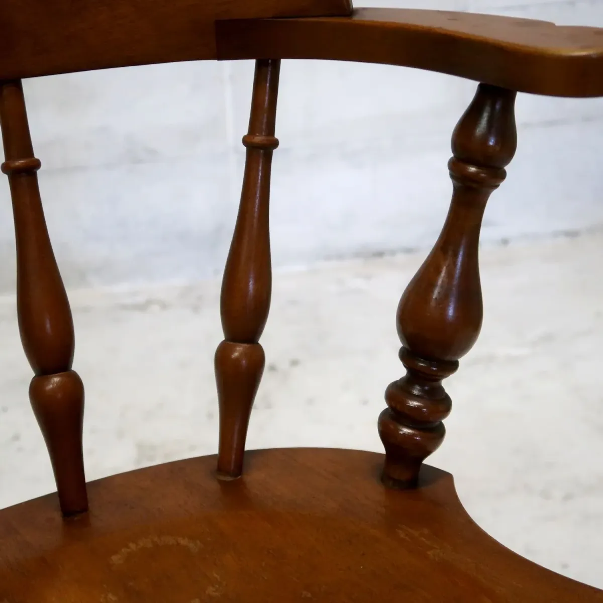 Ethan Allen アンティーク ウッド キャプテンチェア